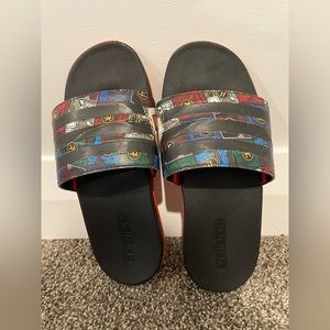 Youth Adidas Slides Lego